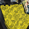 Sunflower Yellow Print Pet Car Seat Cover-grizzshop