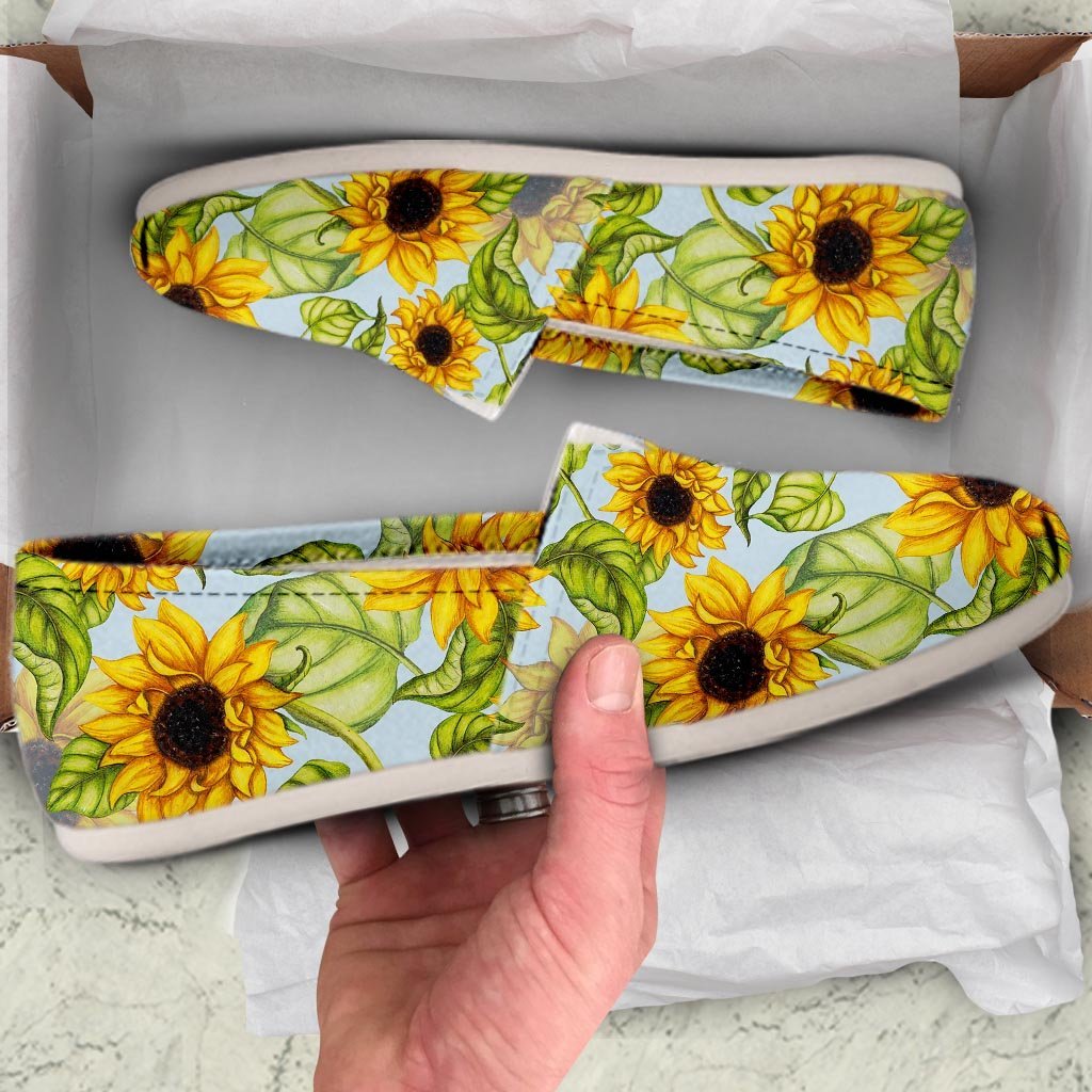 Sunflower Blue Canvas Shoes-grizzshop