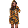 Sunflowr Floral Hoodie Dress-grizzshop