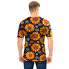 Sunflowr Floral Men T Shirt-grizzshop