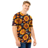 Sunflowr Floral Men T Shirt-grizzshop