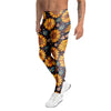 Sunflowr Floral Men's Leggings-grizzshop