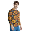 Sunflowr Floral Men's Sweatshirt-grizzshop