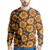 Sunflowr Floral Men's Sweatshirt-grizzshop