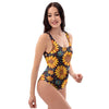 Sunflowr Floral One Piece Swimsuite-grizzshop