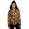 Sunflowr Floral Women's Bomber Jacket-grizzshop