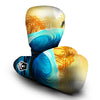 Sunrise Tropical Surfing Wave Print Boxing Gloves-grizzshop