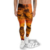 Sunset African Savanna Print Men's Leggings-grizzshop