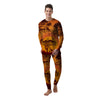 Sunset African Savanna Print Men's Pajamas-grizzshop