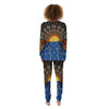 Sunset Art Aboriginal Indigenous Print Women's Pajamas-grizzshop