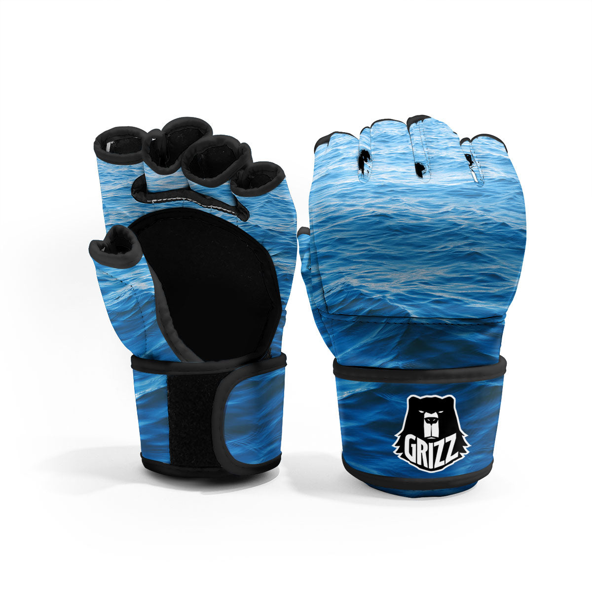 Surface Ocean Print MMA Gloves-grizzshop