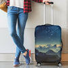 Surface Planet Galaxy Space Print Luggage Cover Protector-grizzshop