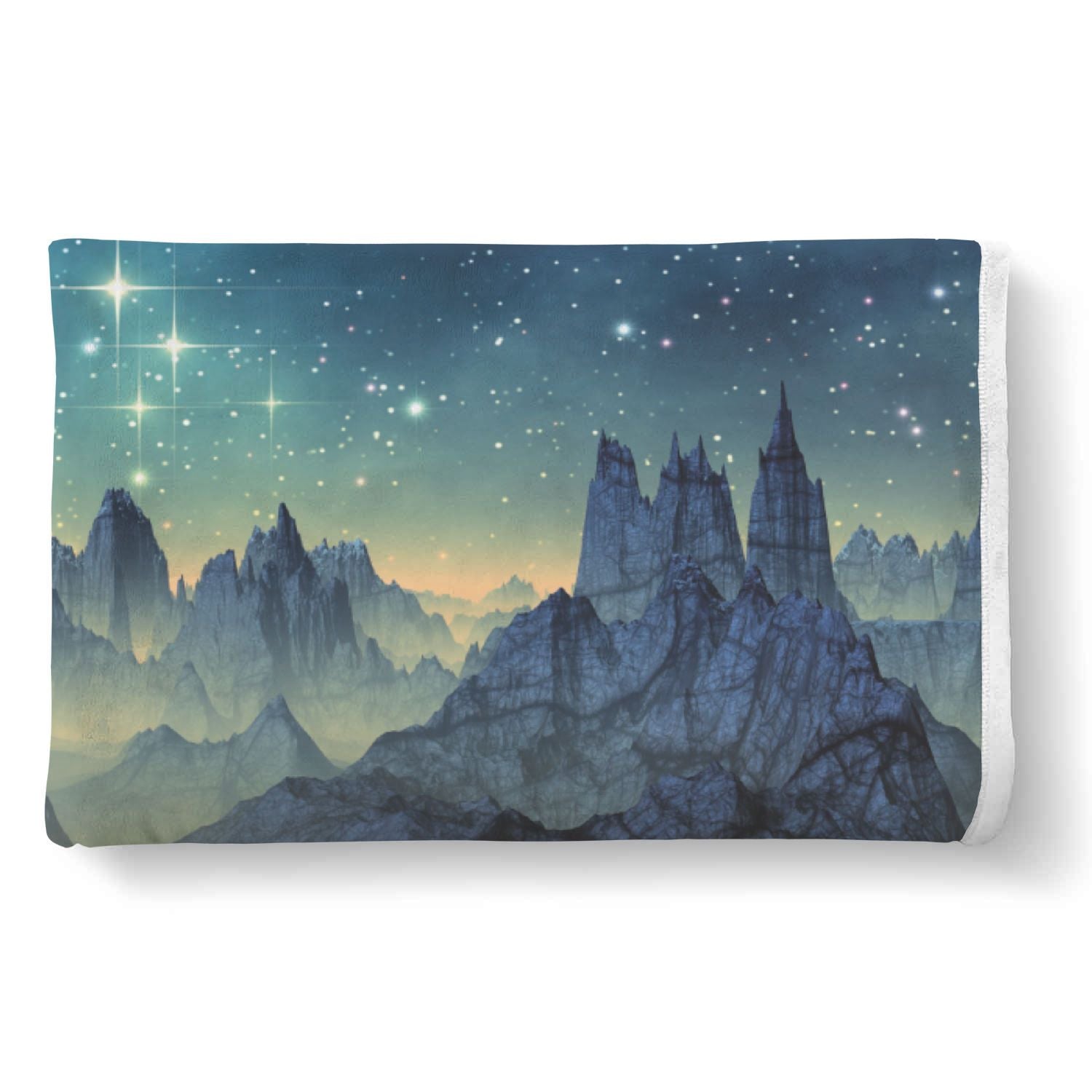 Surface Planet Galaxy Space Print Throw Blanket-grizzshop