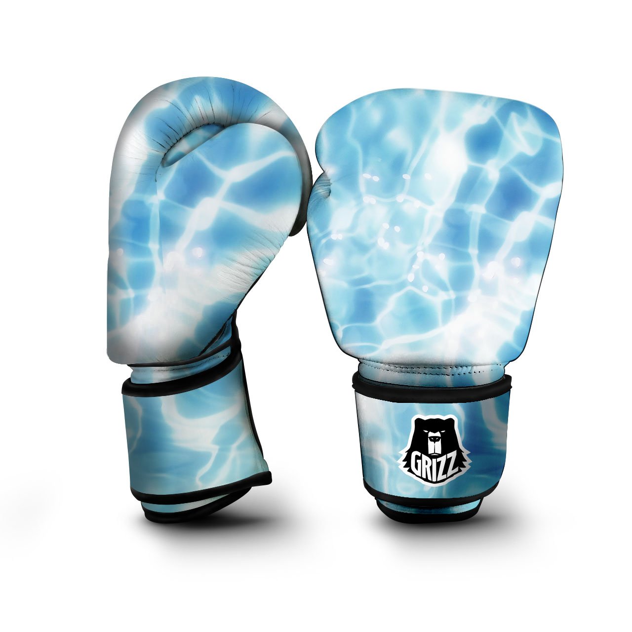 Surface Pool Water Print Boxing Gloves-grizzshop