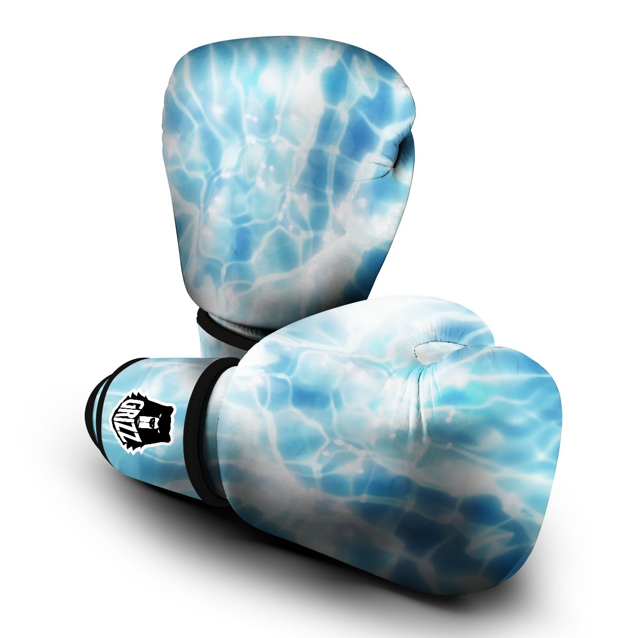 Surface Pool Water Print Boxing Gloves-grizzshop