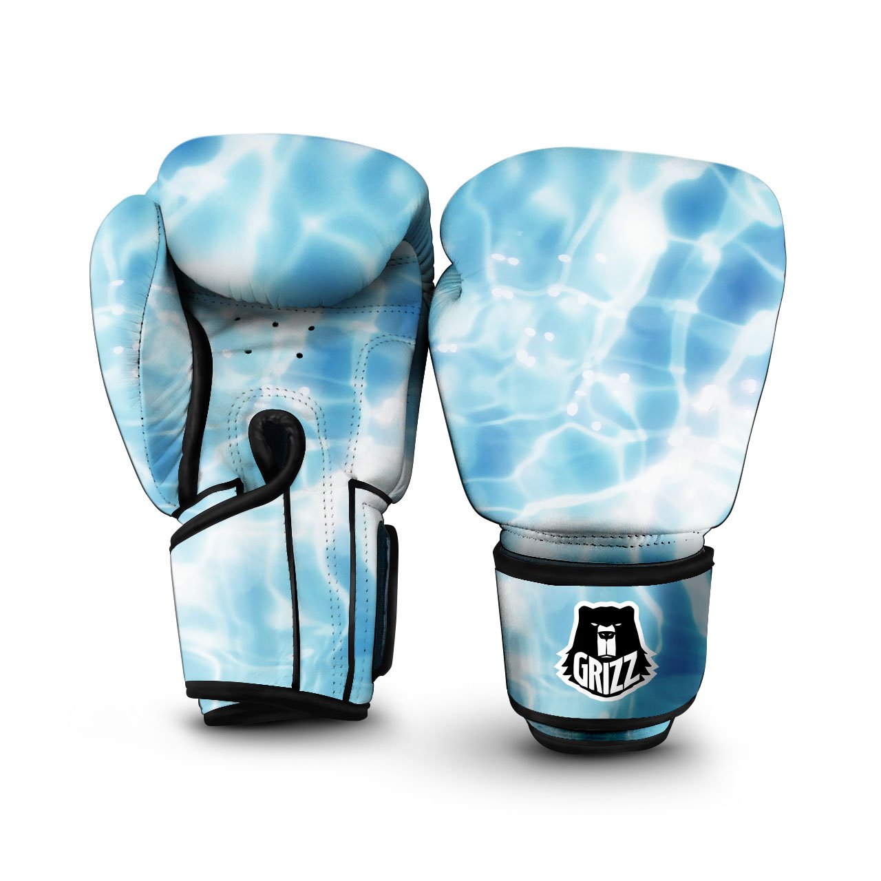 Surface Pool Water Print Boxing Gloves-grizzshop