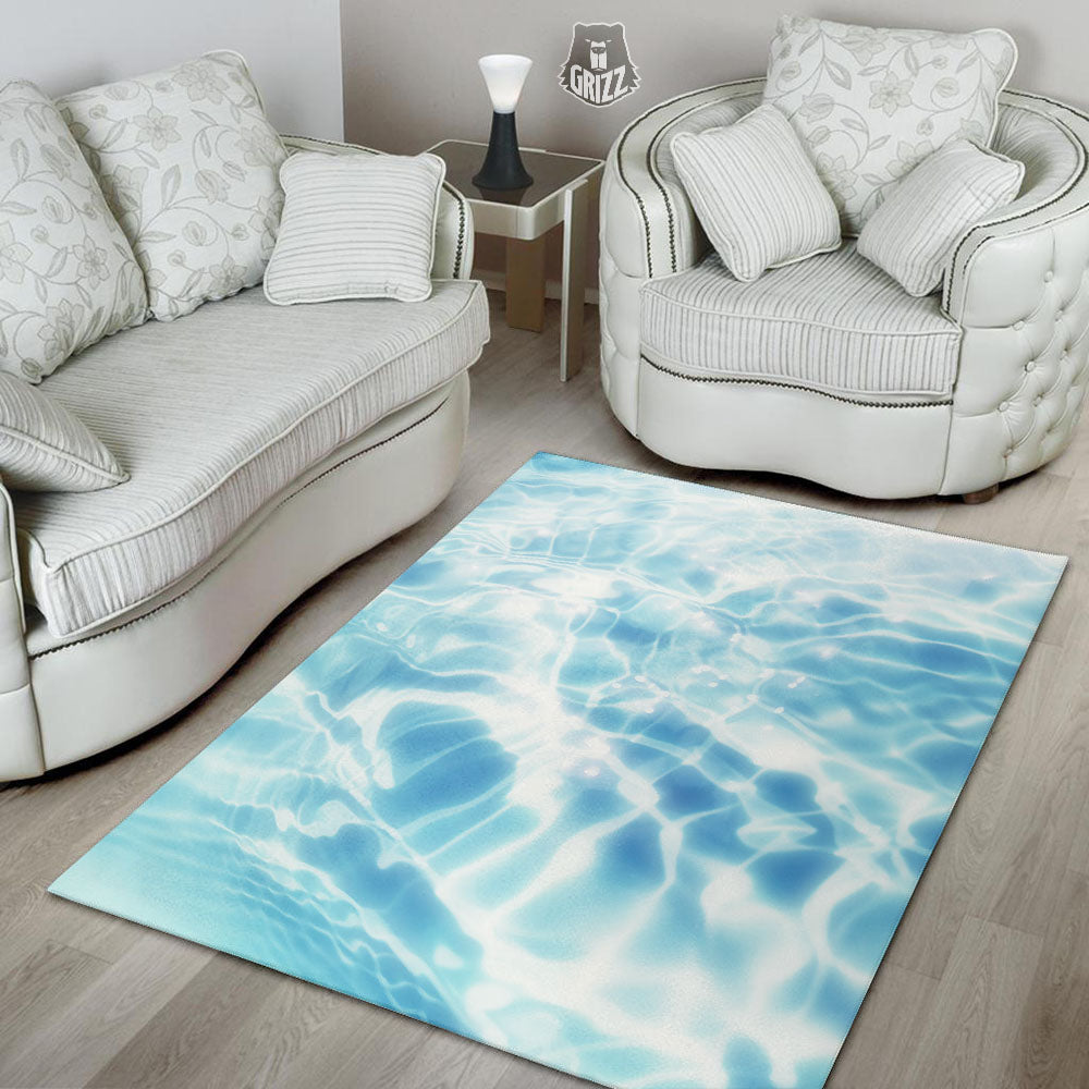 Surface Pool Water Print Floor Mat-grizzshop