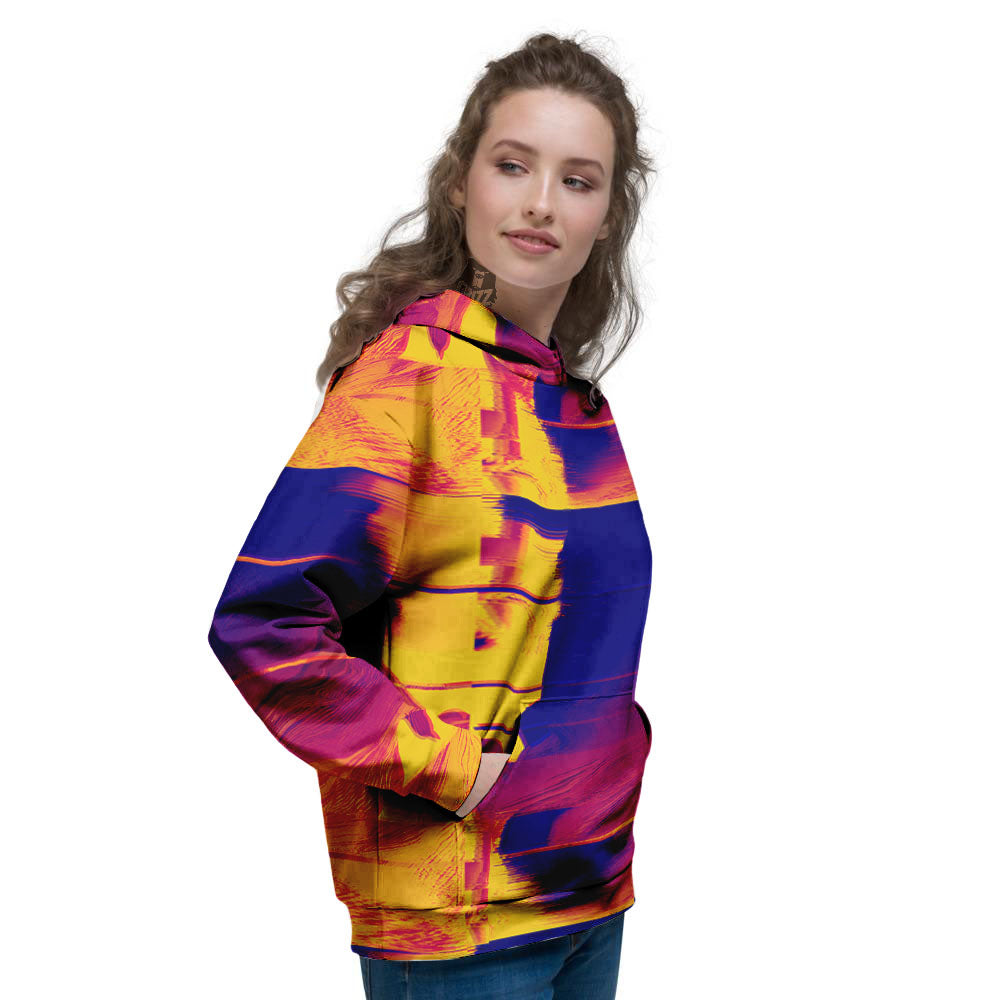 Surface Psychedelic Print Pattern Women's Hoodie-grizzshop