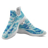 Surface Sea Water Print White Athletic Shoes-grizzshop