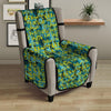 Surfing Graffiti Print Pattern Armchair Protector-grizzshop