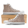 Sushi Colorful Print Pattern White High Top Shoes-grizzshop