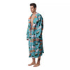 Sushi Kawaii Japanese Print Pattern Men's Robe-grizzshop