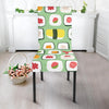 Sushi Kawaii Pattern Print Chair Cover-grizzshop