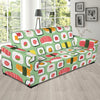 Sushi Kawaii Pattern Print Sofa Covers-grizzshop