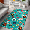 Sushi Pattern Print Floor Mat-grizzshop