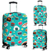 Sushi Pattern Print Luggage Cover Protector-grizzshop