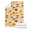 Sushi Print Pattern Blanket-grizzshop