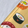 Sushi Print Pattern Blanket-grizzshop