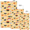 Sushi Print Pattern Floor Mat-grizzshop