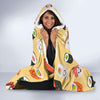 Sushi Print Pattern Hooded Blanket-grizzshop