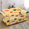 Sushi Print Pattern Loveseat Cover-grizzshop