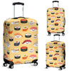 Sushi Print Pattern Luggage Cover Protector-grizzshop