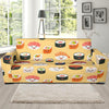 Sushi Print Pattern Sofa Covers-grizzshop