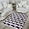 Swan Pattern Print Floor Mat-grizzshop