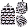Swan Pattern Print Premium Backpack-grizzshop