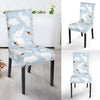 Swan Print Pattern Chair Cover-grizzshop