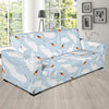 Swan Print Pattern Sofa Covers-grizzshop