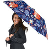 Swedish Animal Pattern Print Automatic Foldable Umbrella-grizzshop