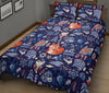 Swedish Animal Pattern Print Bed Set Quilt-grizzshop