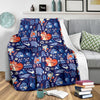 Swedish Animal Pattern Print Blanket-grizzshop