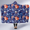 Swedish Animal Pattern Print Hooded Blanket-grizzshop