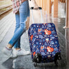 Swedish Animal Pattern Print Luggage Cover Protector-grizzshop