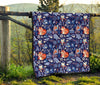 Swedish Animal Pattern Print Quilt-grizzshop