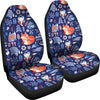 Swedish Animal Pattern Print Universal Fit Car Seat Covers-grizzshop