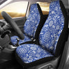 Swedish Floral Pattern Print Universal Fit Car Seat Covers-grizzshop