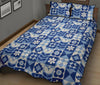 Swedish Pattern Print Bed Set Quilt-grizzshop